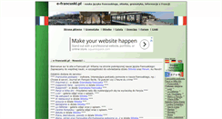 Desktop Screenshot of e-francuski.pl